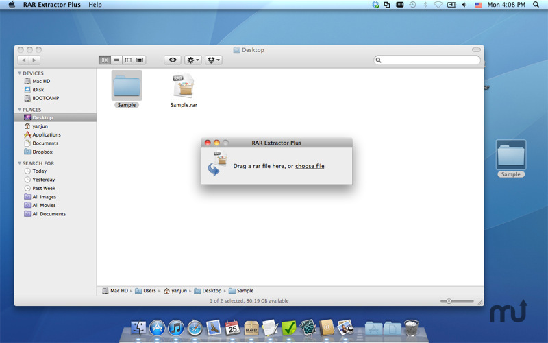 Rar extractor for mac free download