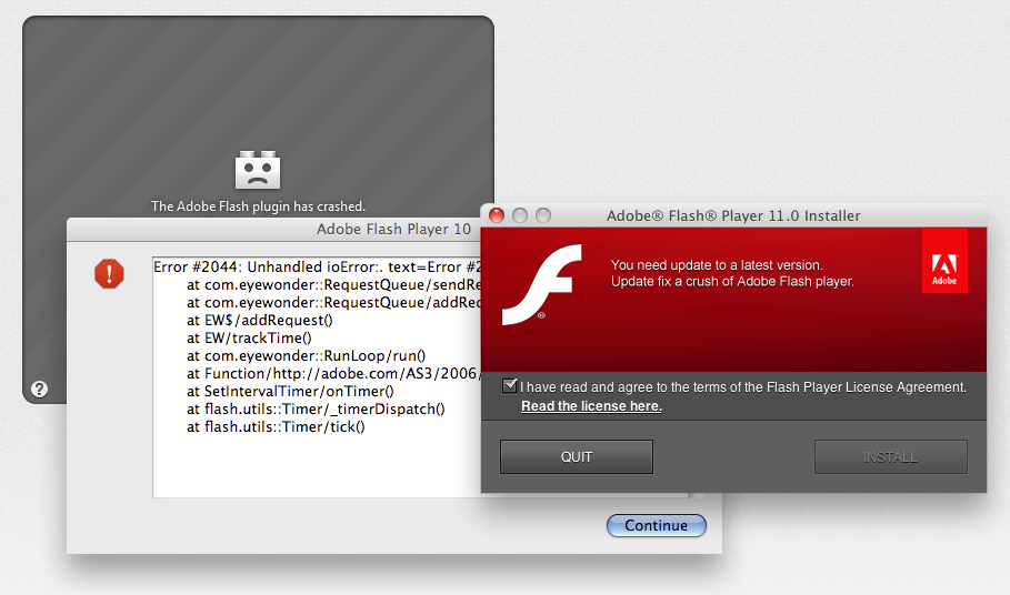 Update Flash Player For Mac