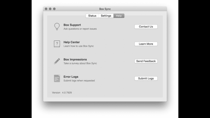Box sync for mac download